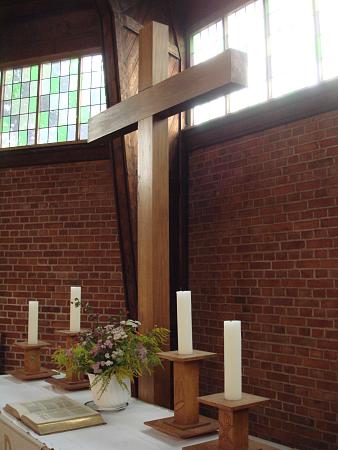 Der Altar (Foto Mathias Heller)