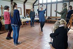 Kundige Anleitung durch Maria-Barbara Müller - vielen Dank!