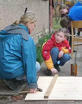 ... oder Hämmern -