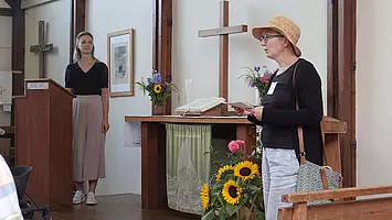 Theaterstück mit Schwester Hertha