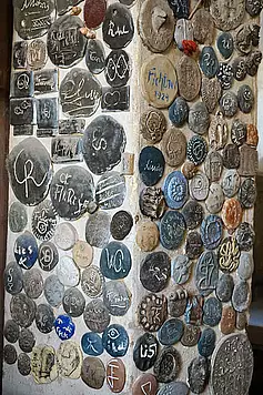 Das "Gästebuch der Werkstatt".