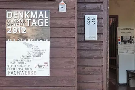 Zum Thema dieses Denkmaltages hatte die Cyriakkapelle natürlich einen ganz eigenen Beitrag zu leisten...