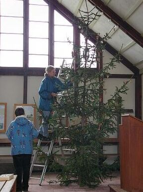 Genau ein Vierteljahr nach Heiligabend...