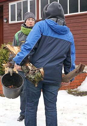 ... oder währenddessen.