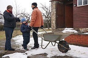 Beratungen zu Arbeitsbeginn...