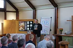 Der Hauptvortrag: “Bartning und Schlemmer: LITURGIE UND CHOREOGRAFIE – Erwägungen zur Raumerkundung” - Dr. Hans-Jürgen Kutzner 