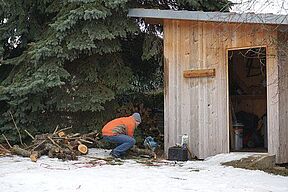 ... und "im Holz"...