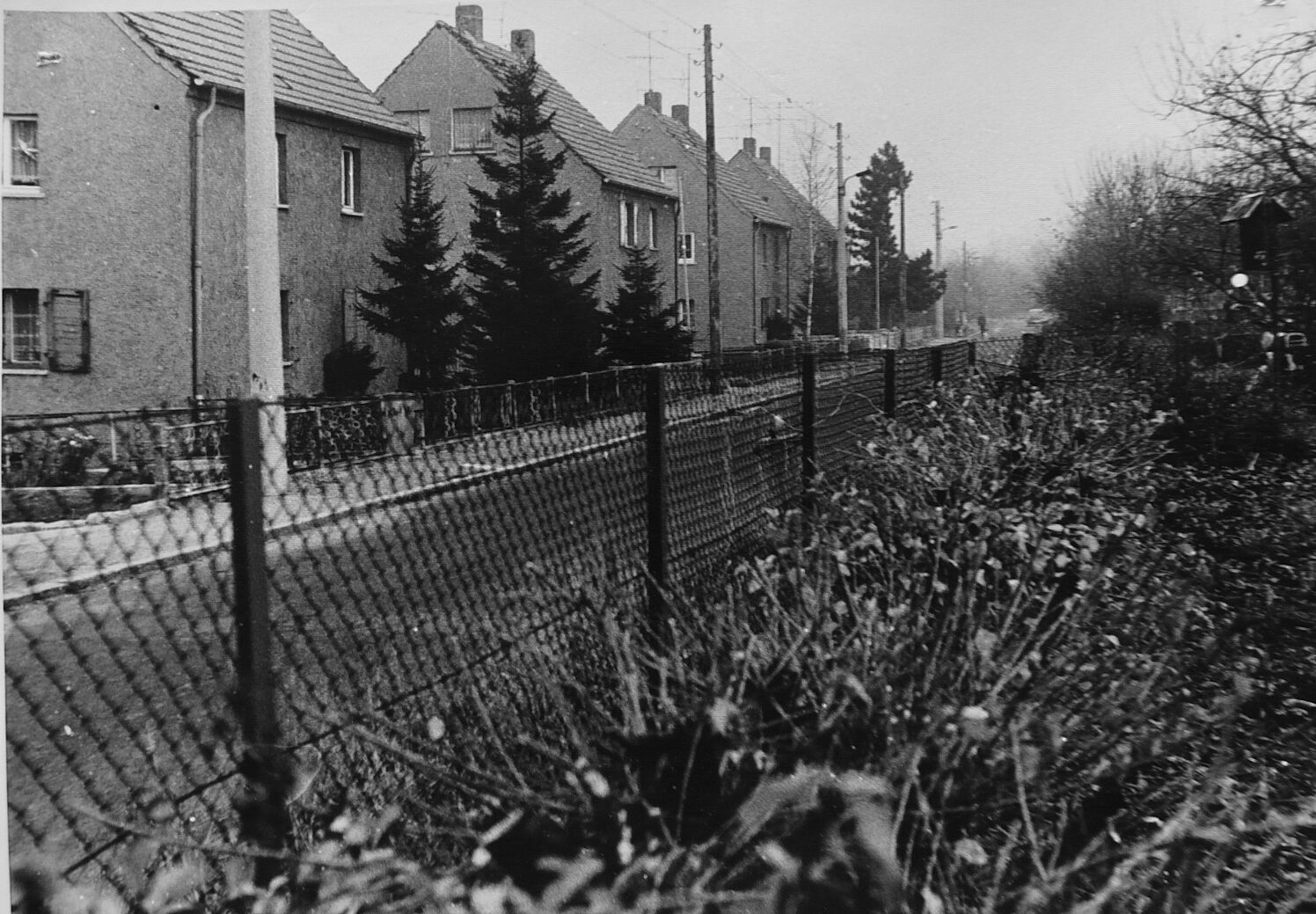 in der Siedlung - Ende 1970er Jahre