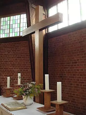 Der Altar (Foto Mathias Heller)